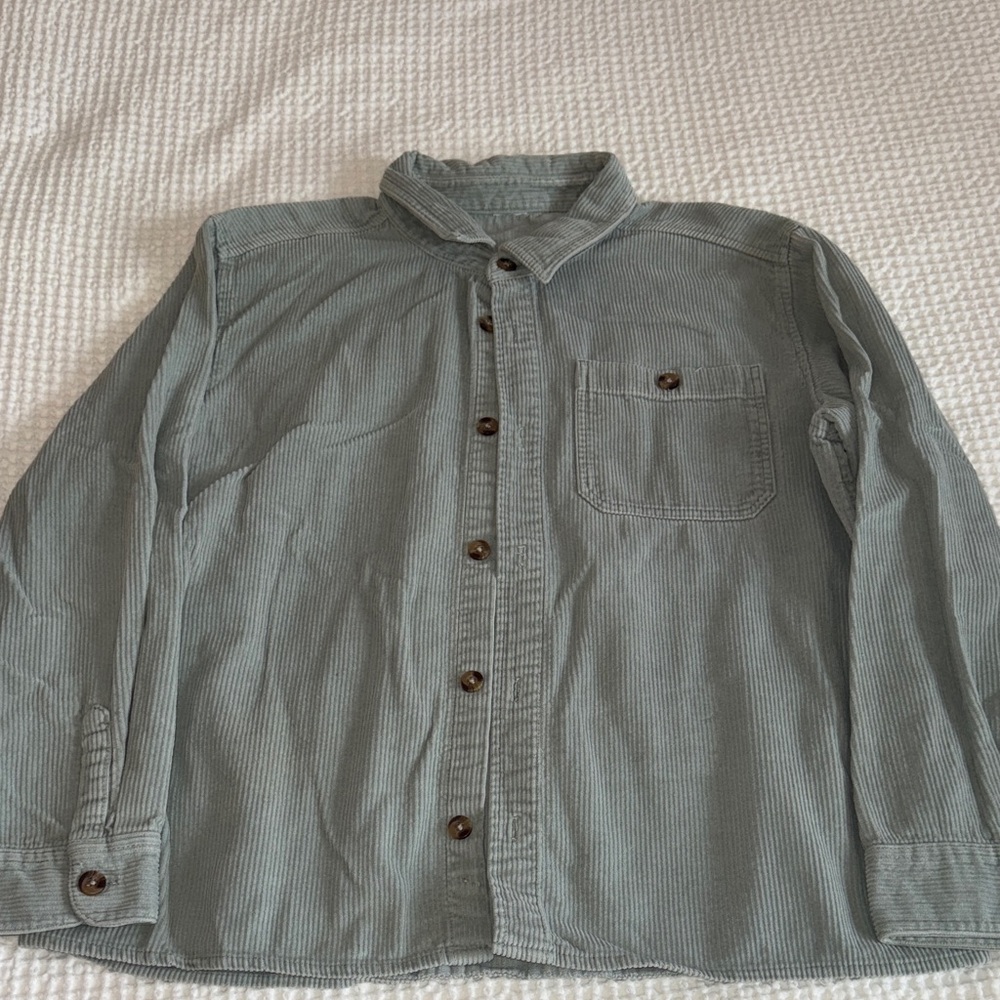Men's Green Corduroy Jacket
